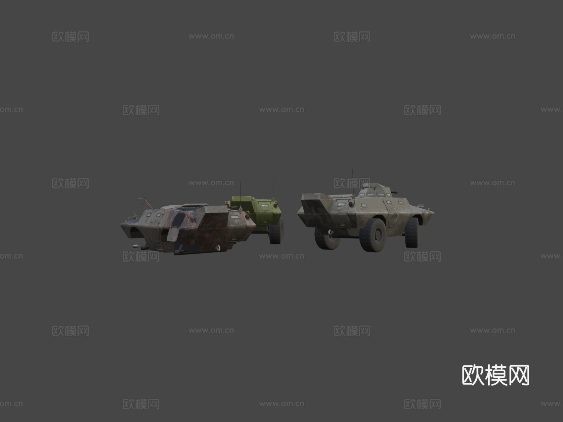 凯迪拉克盖奇突击队员V100su模型