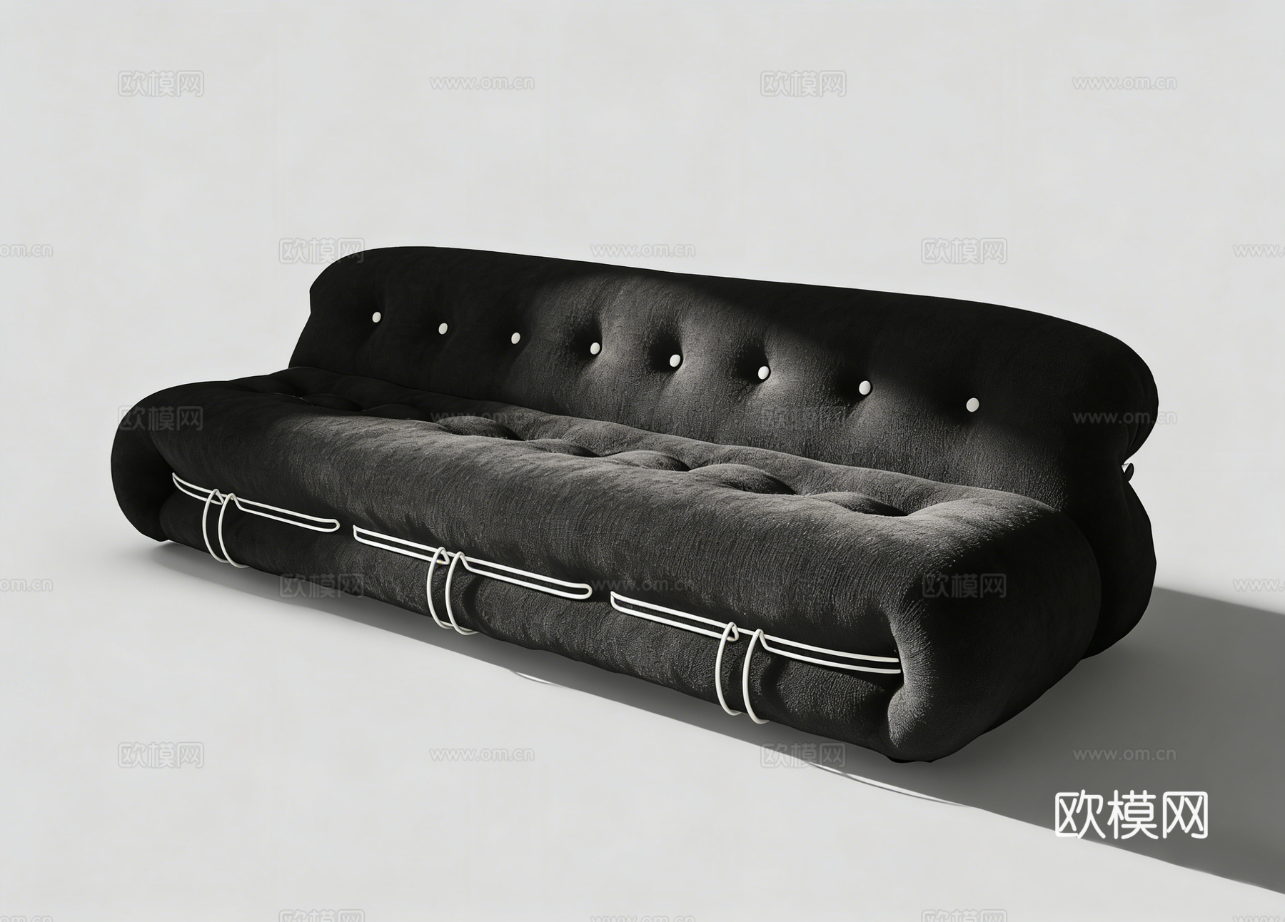 现代沙发su模型