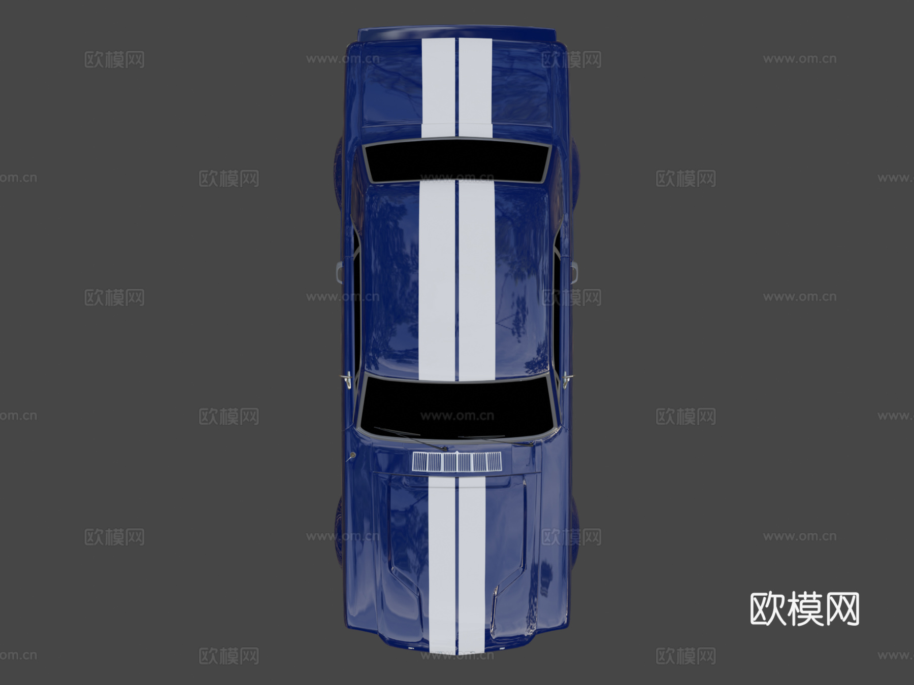 福特野马1965su模型