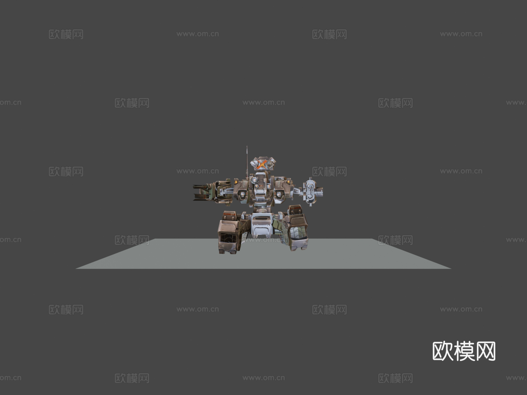 机械构造者重型蜘蛛su模型