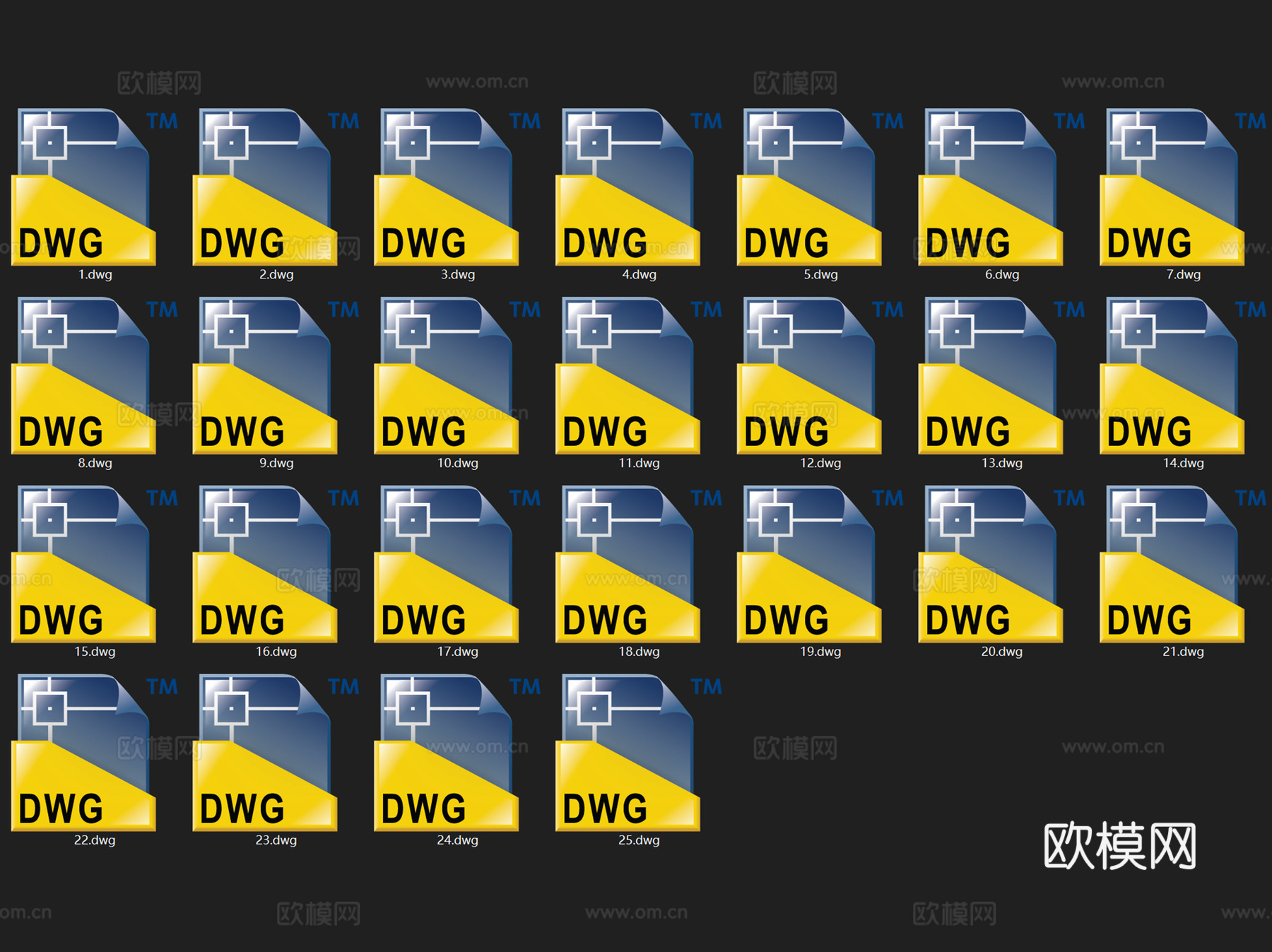 历史文化展厅科技城市展览馆博物馆陈列CAD平面施工图集25套cad施工图