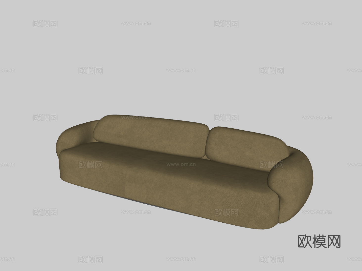 现代沙发su模型