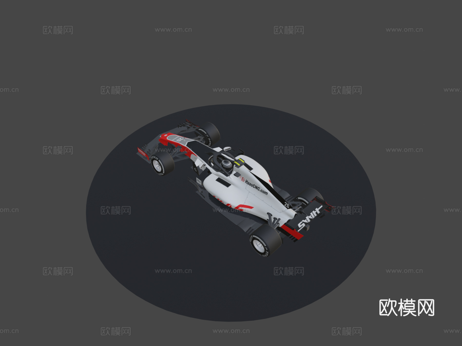F1哈斯2018su模型