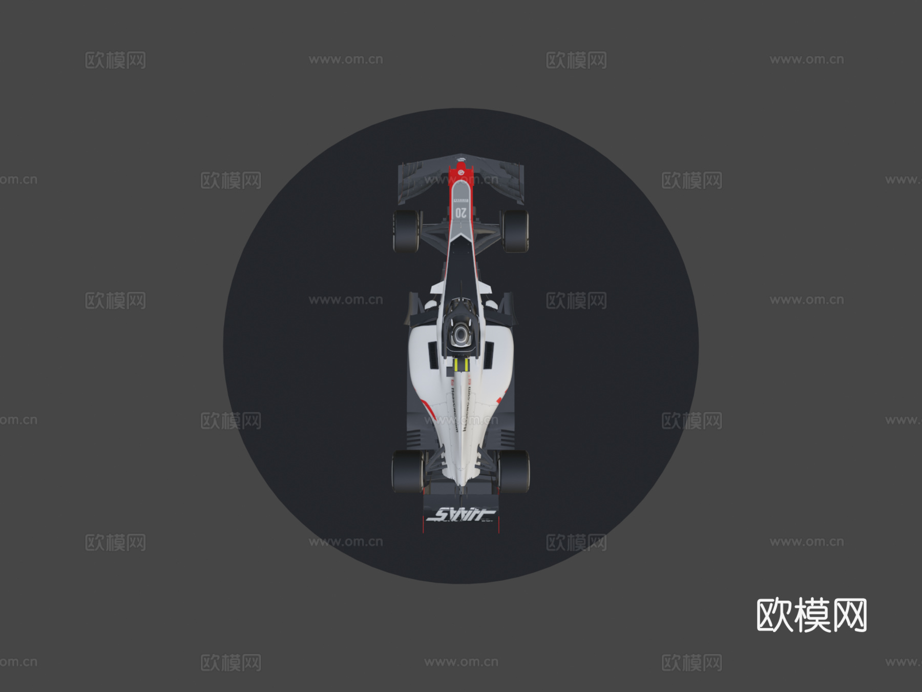 F1哈斯2018su模型