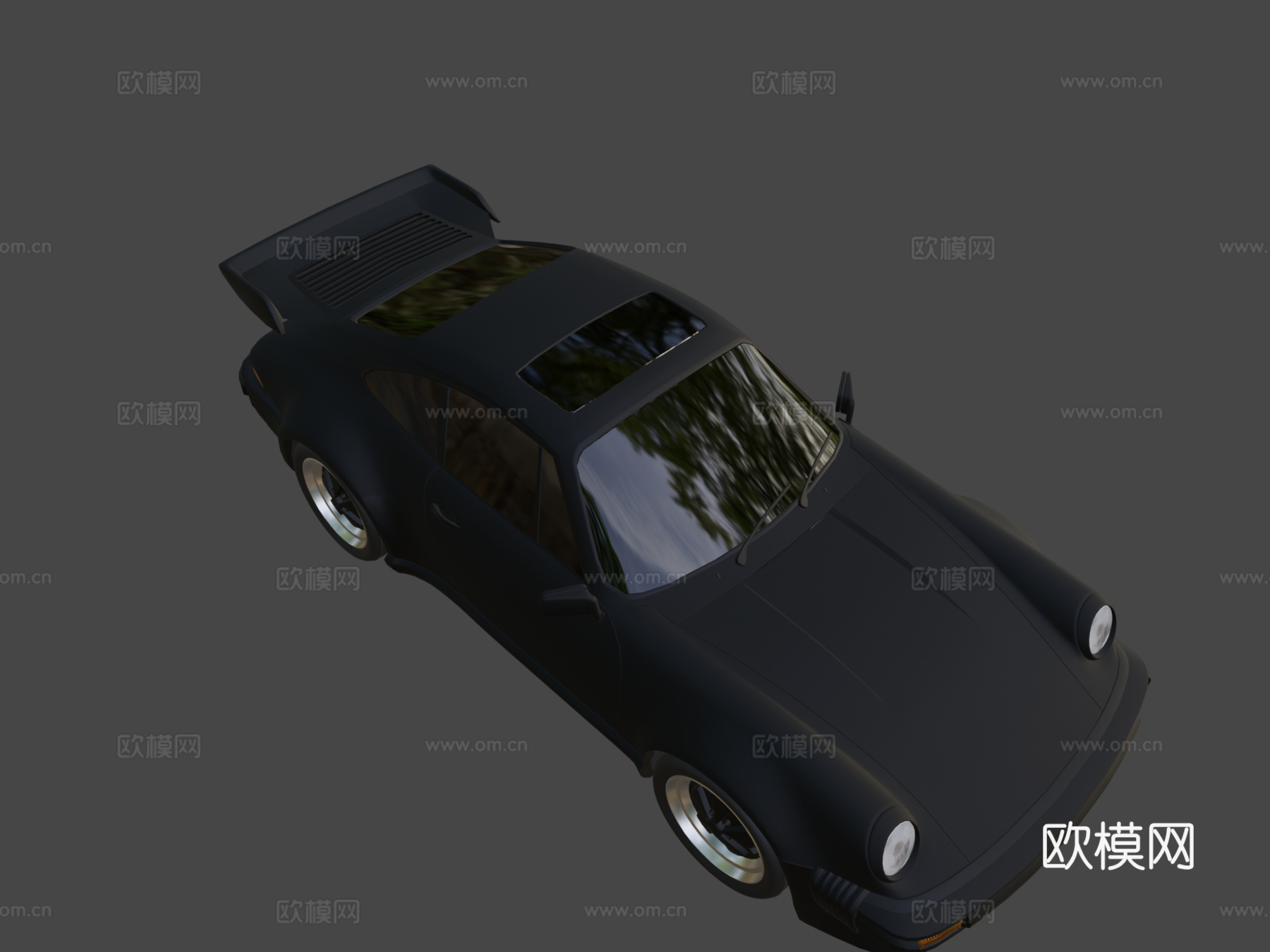 保时捷911930涡轮增压1975su模型