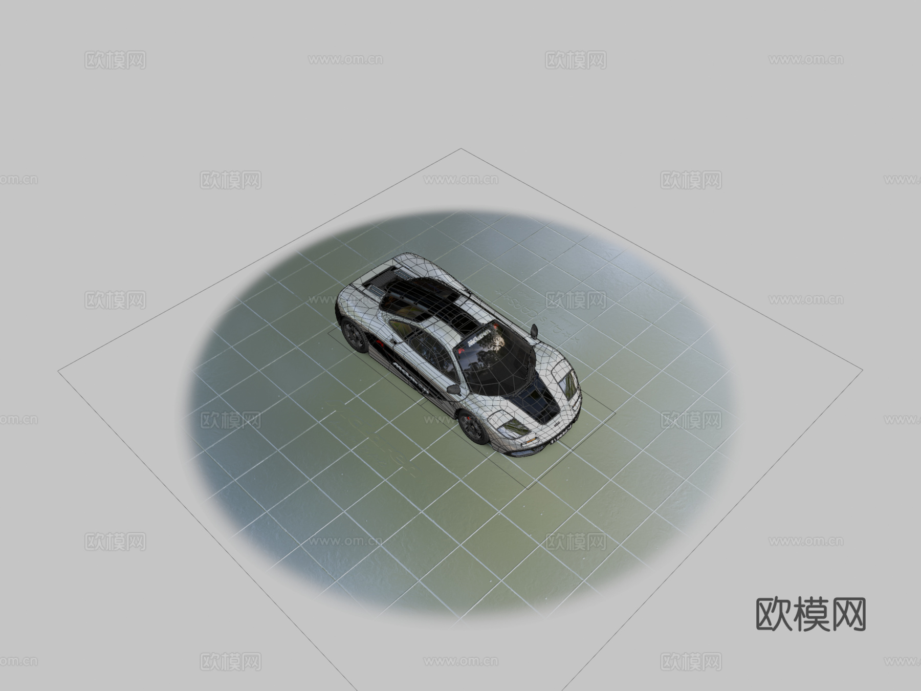 迈凯伦F1 1993由Alex.Ka制作su模型