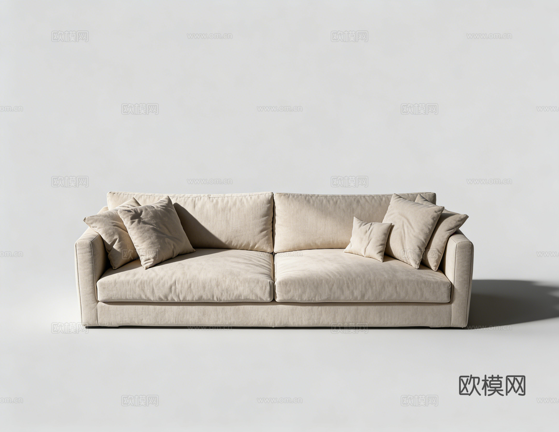 现代沙发su模型