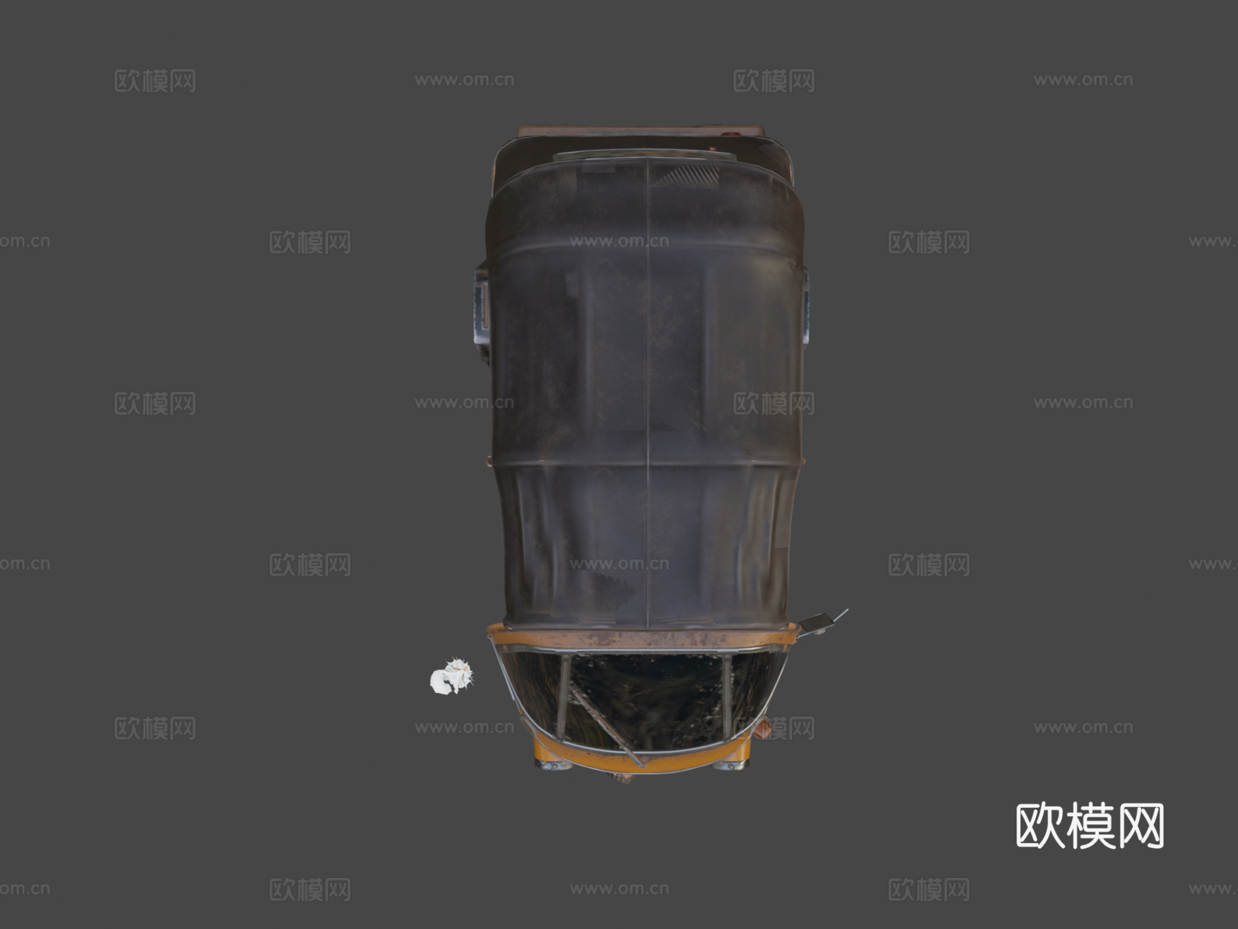 绝地求生嘟嘟车su模型