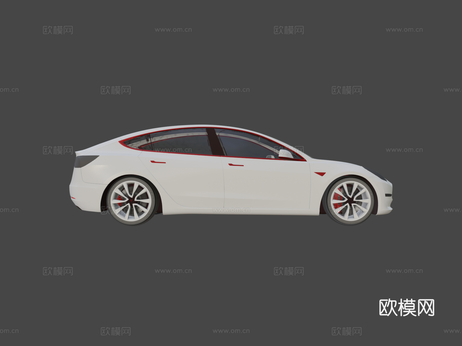 特斯拉2018款Model 3su模型