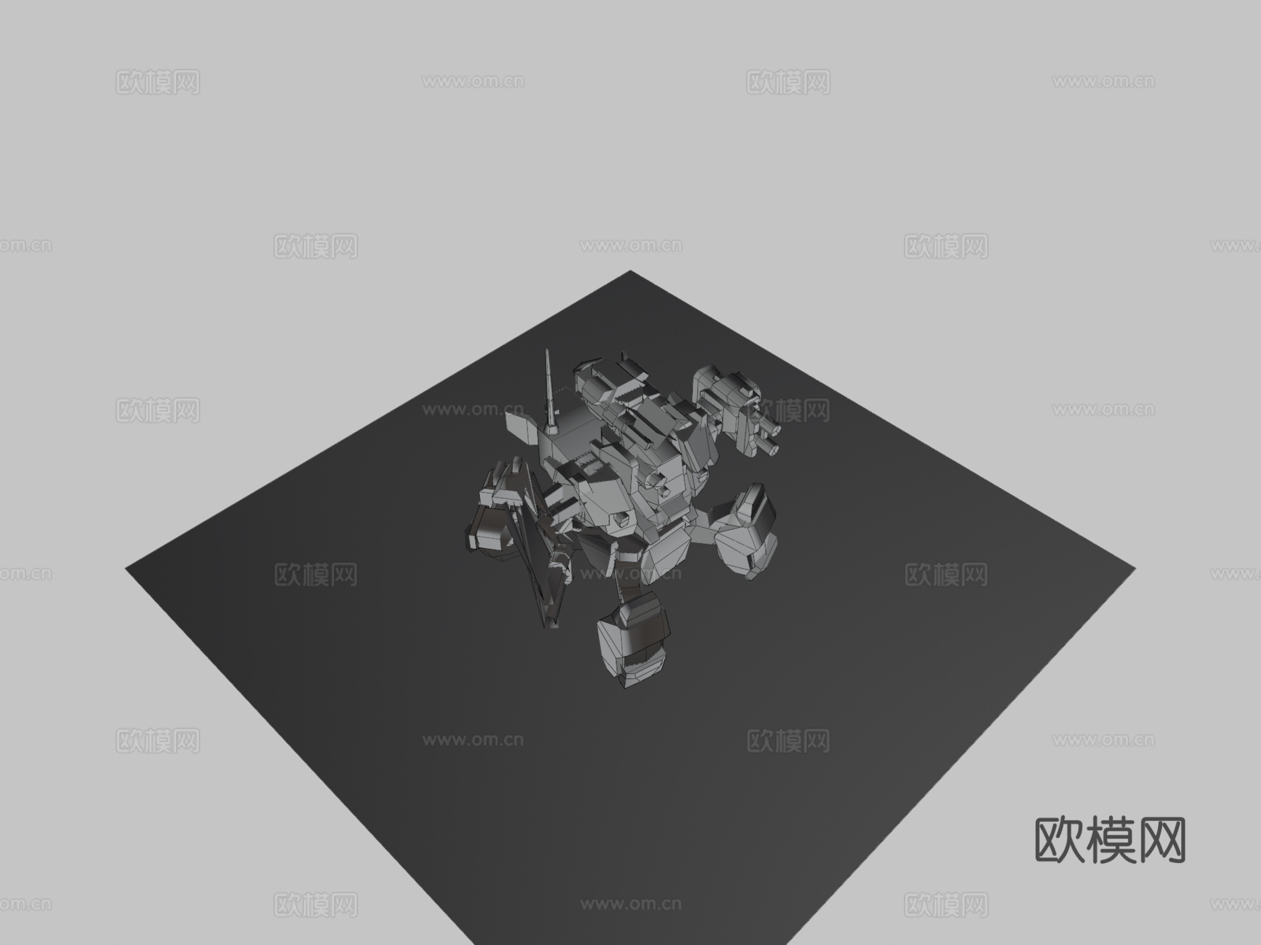 机械构造者重型蜘蛛su模型