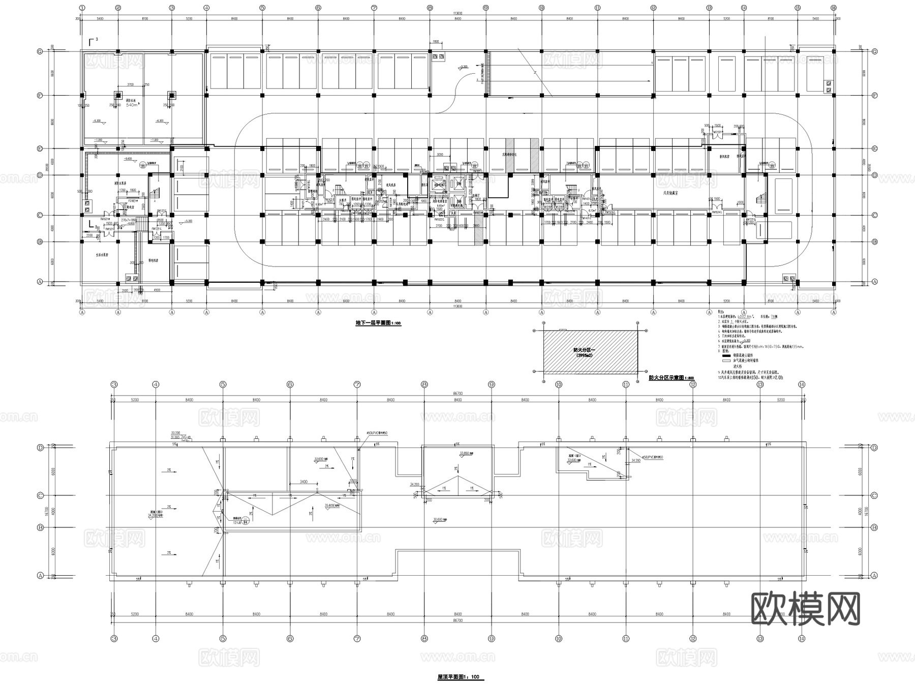 汝州公共卫生综合服务中心主楼办公楼建筑CAD施工图cad施工图cad施工图