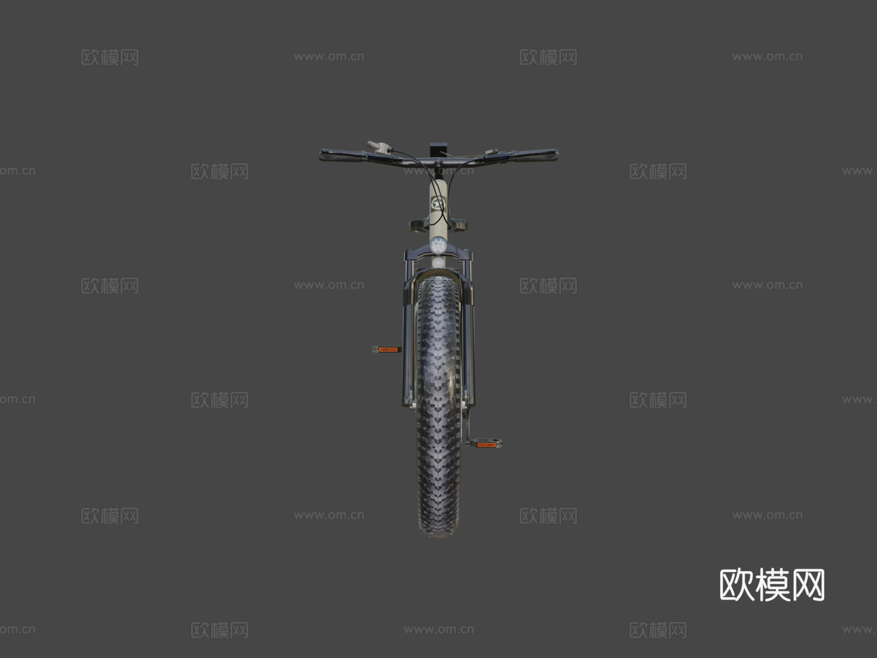 侦察游侠电动自行车su模型