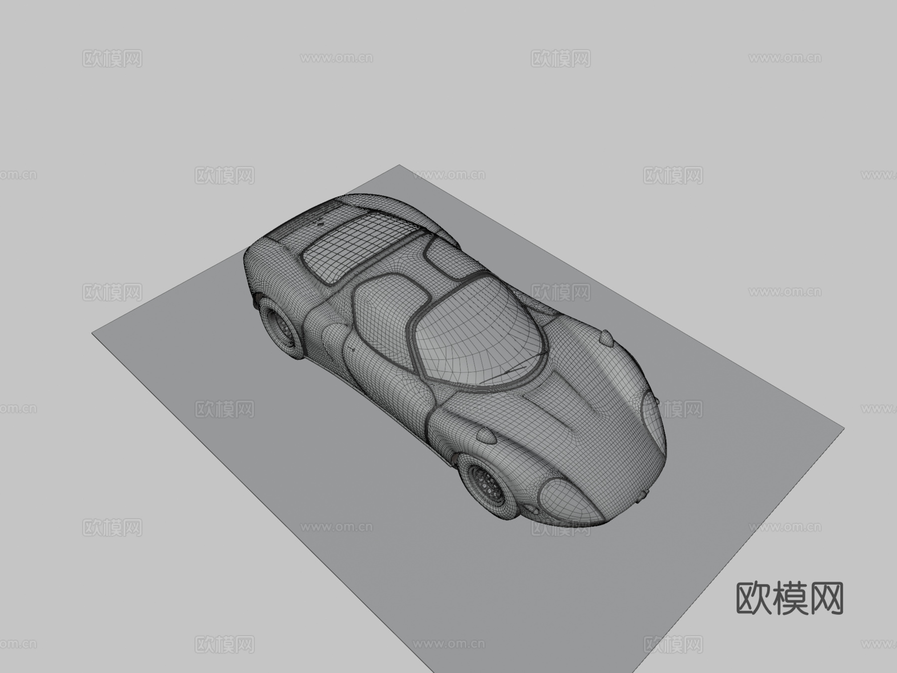 阿尔法罗密欧斯特拉代尔1967su模型