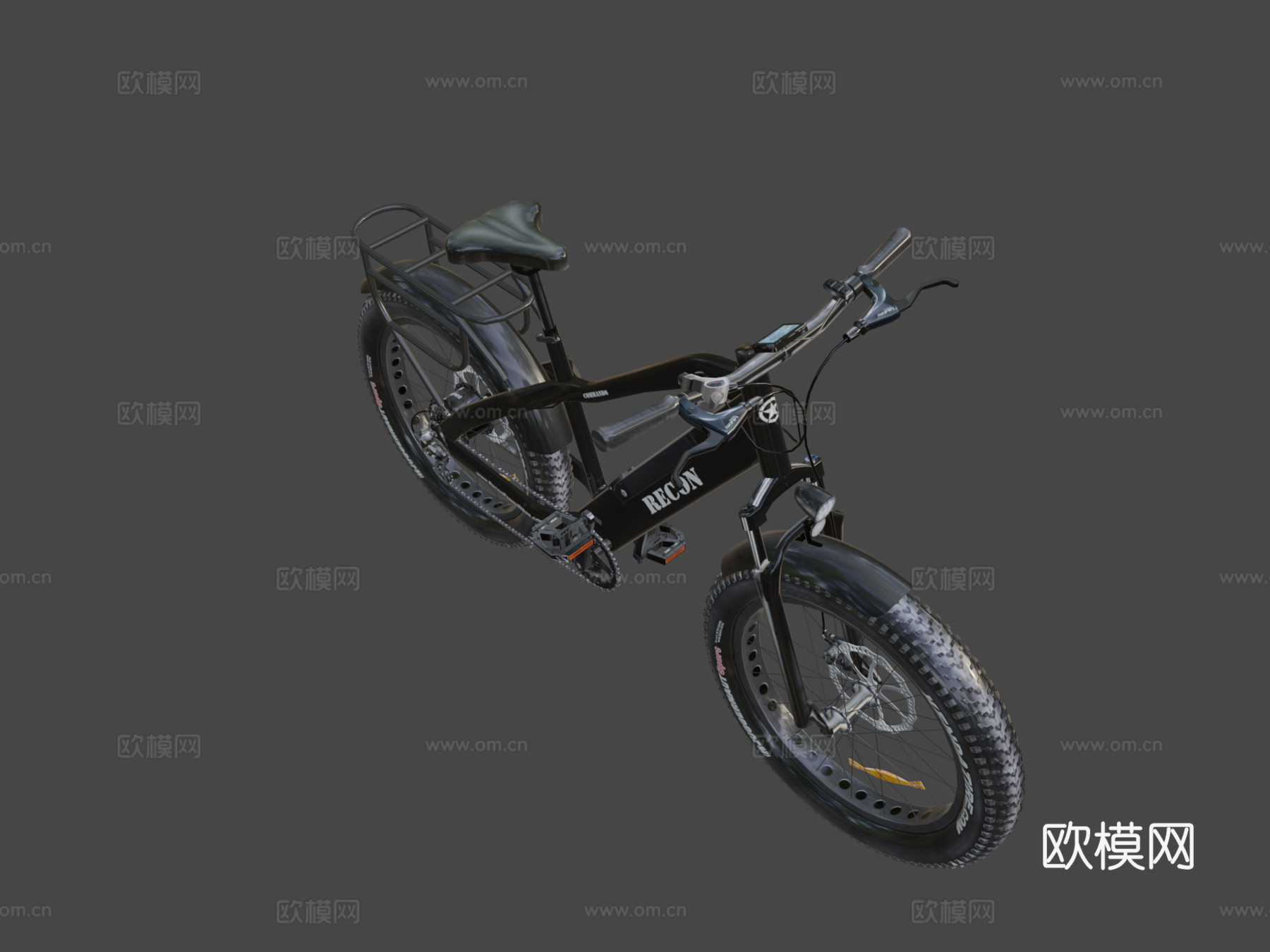 侦察突击队员电动自行车su模型