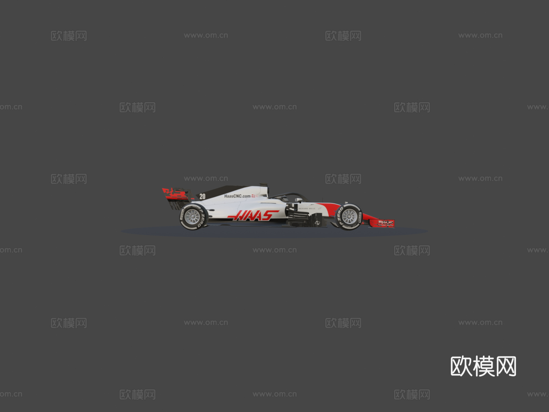 F1哈斯2018su模型