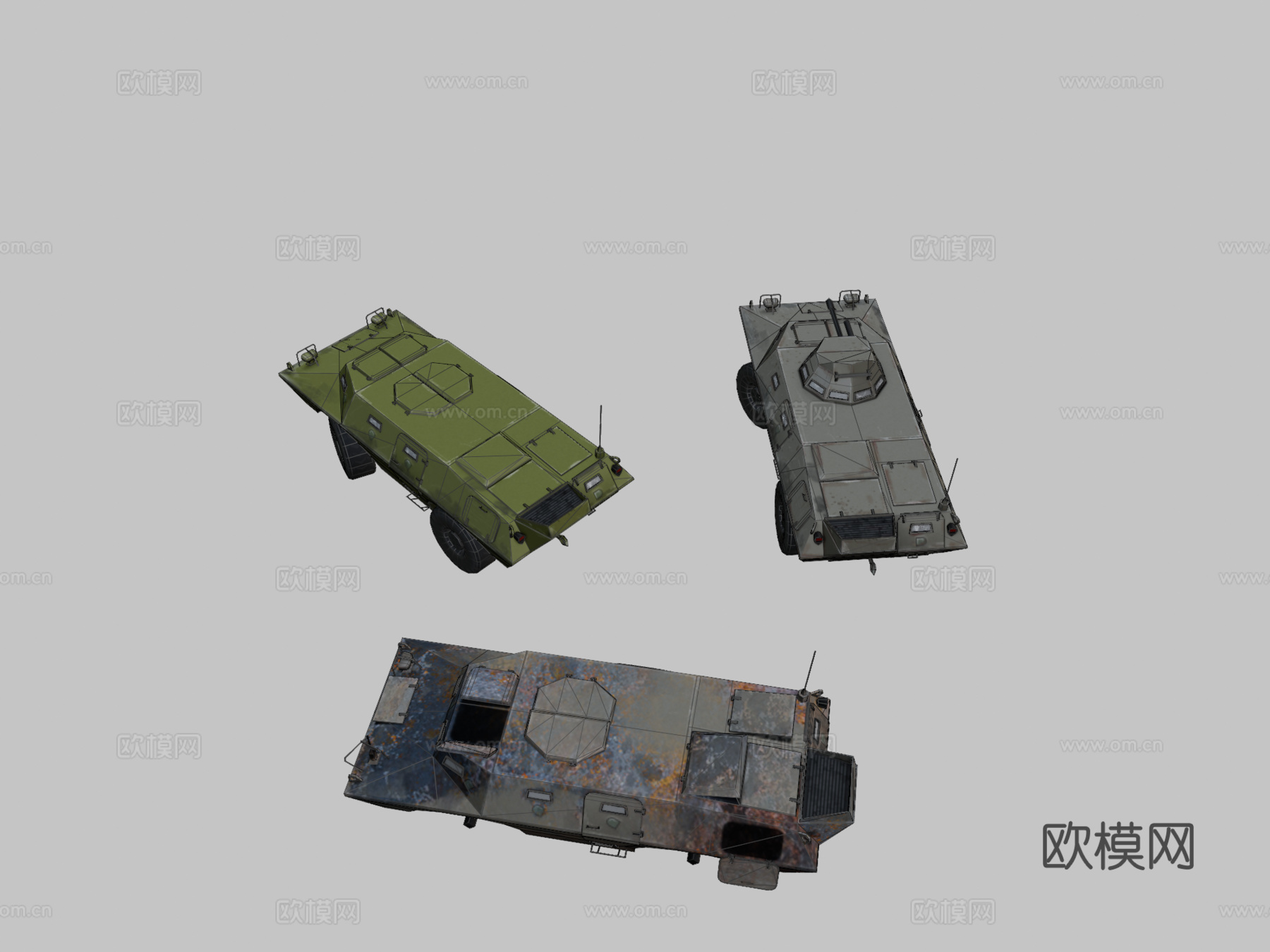 凯迪拉克盖奇突击队员V100su模型