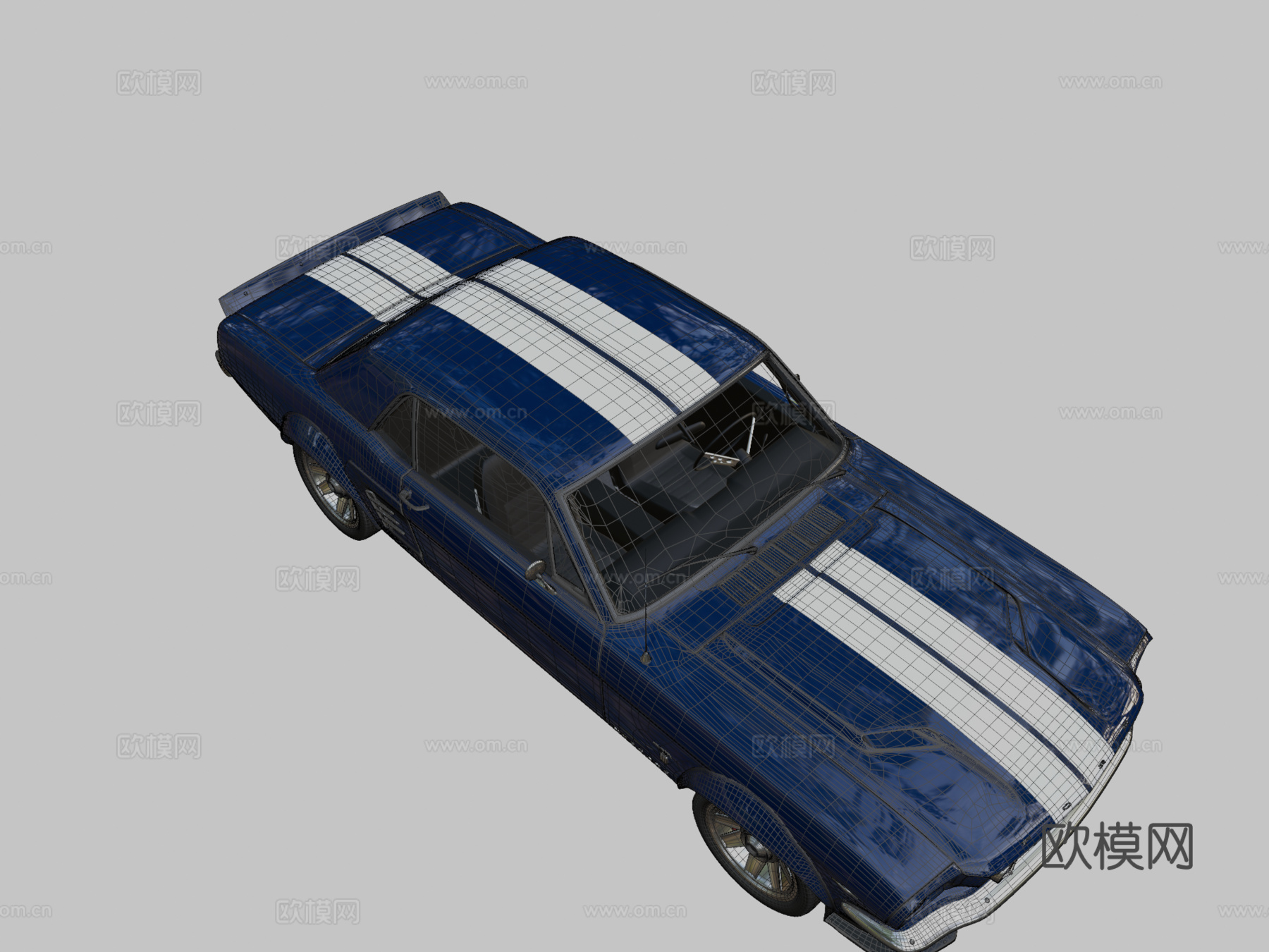 福特野马1965su模型