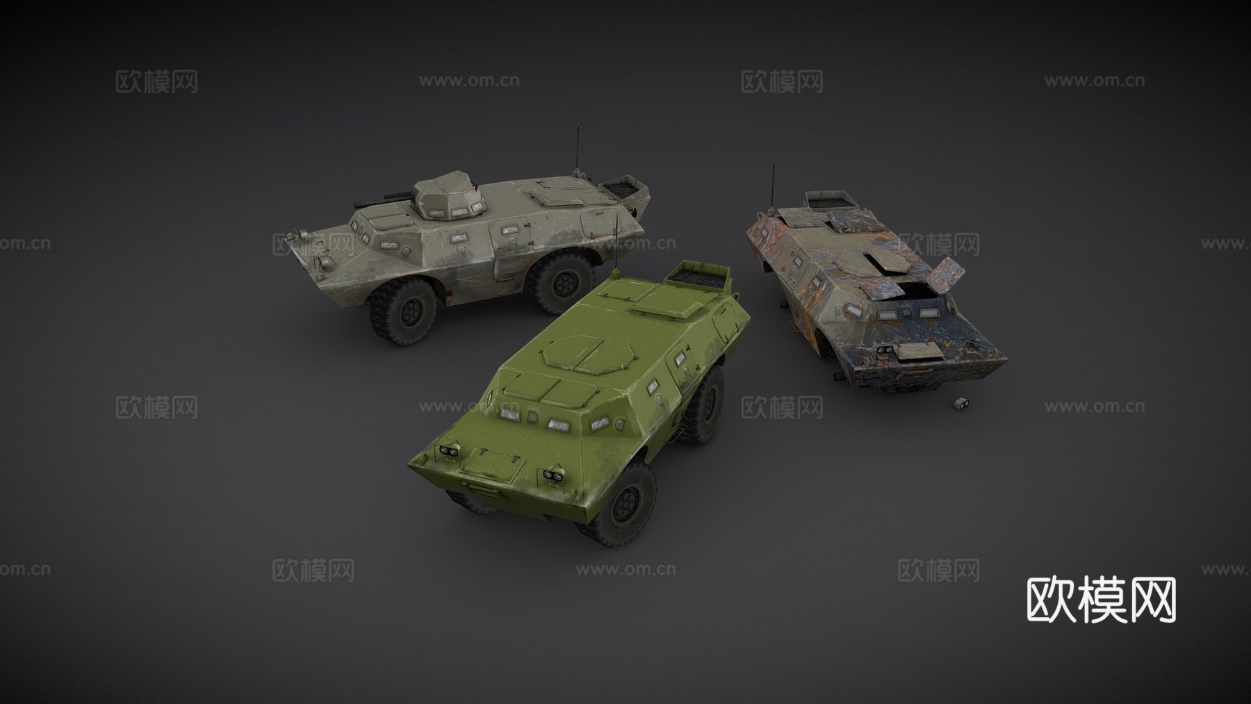 凯迪拉克盖奇突击队员V100su模型