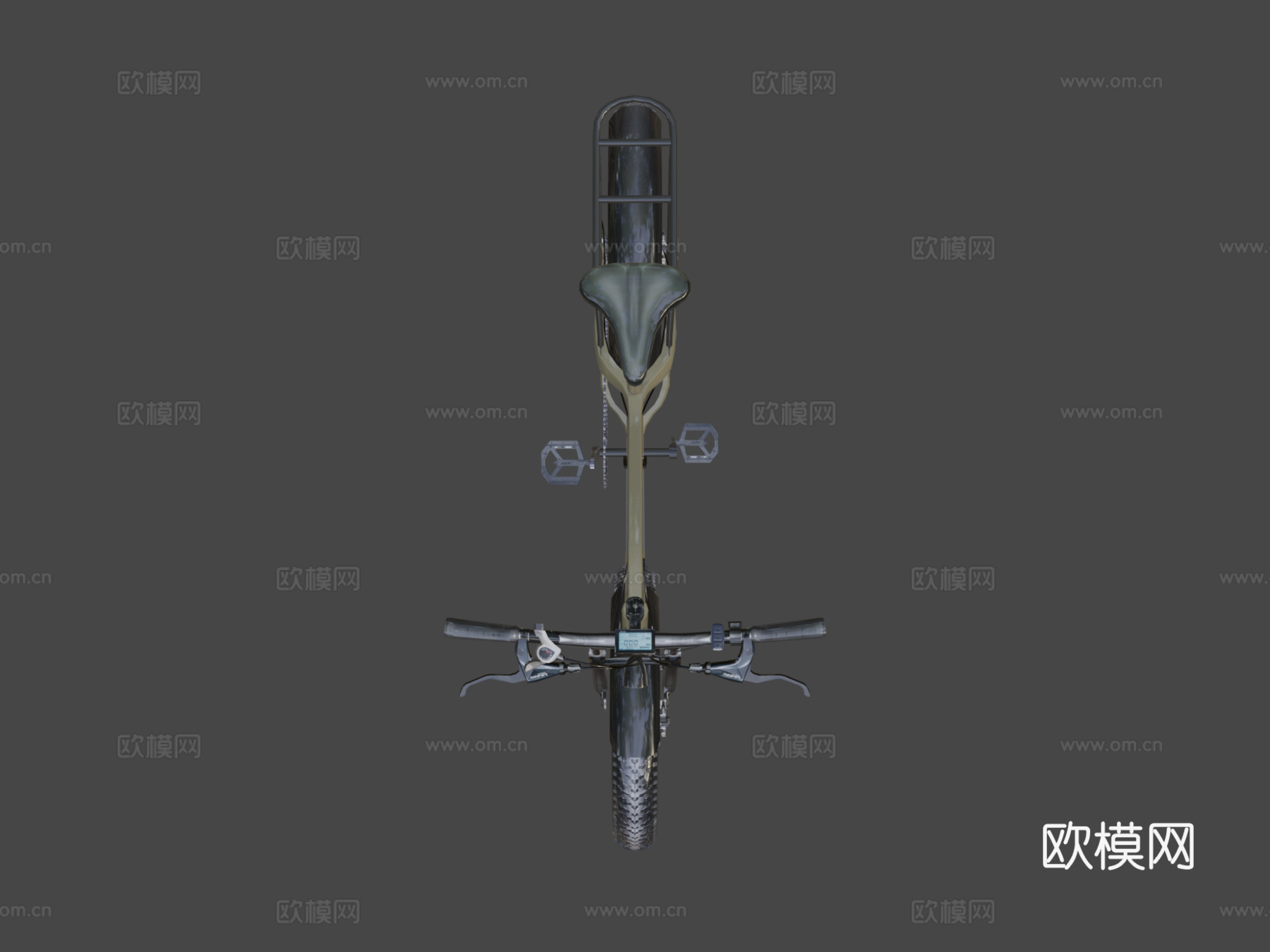 侦察斯特赖克全轮驱动电动自行车su模型