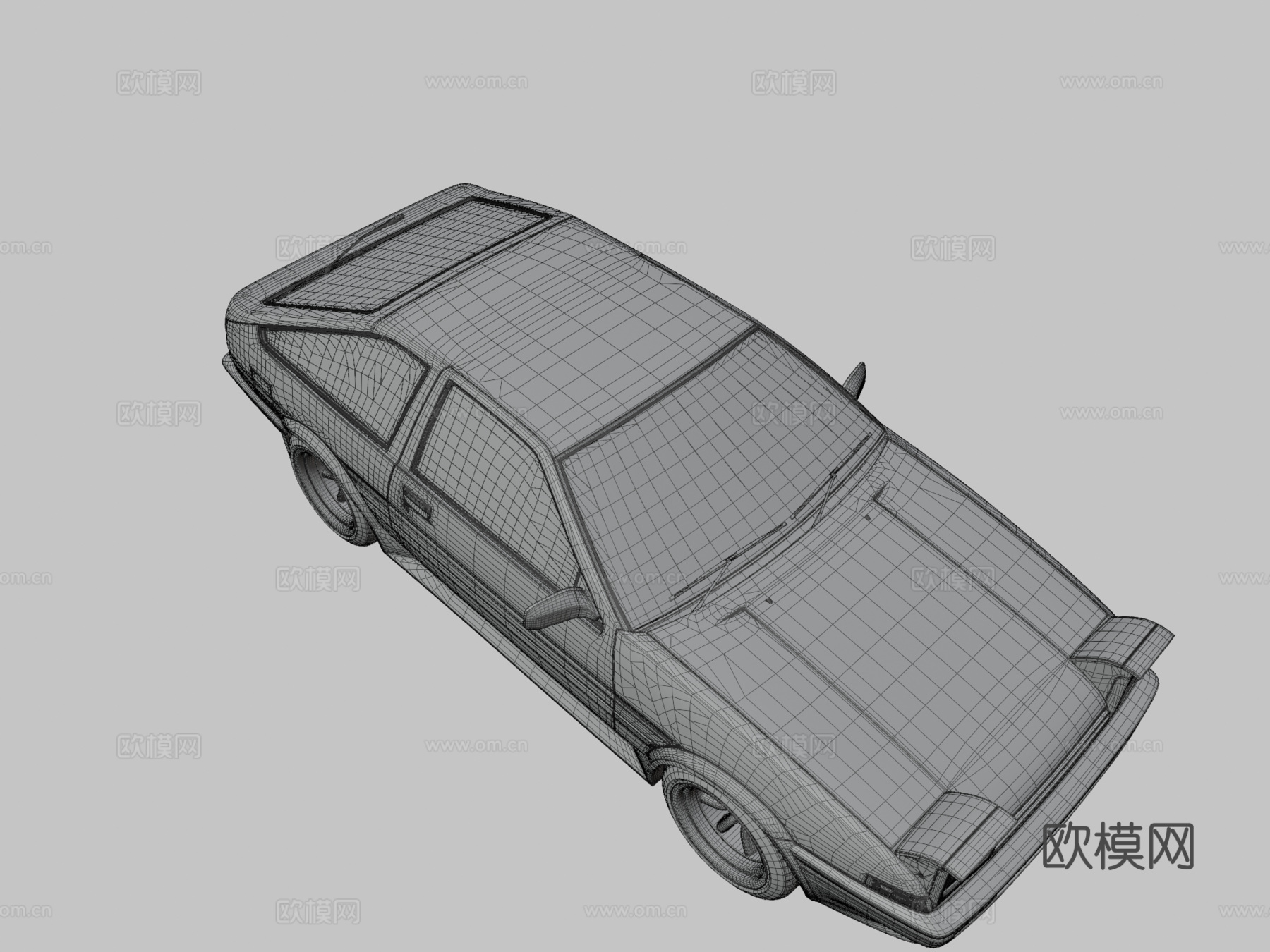丰田AE86斯普林特特鲁诺前期型su模型