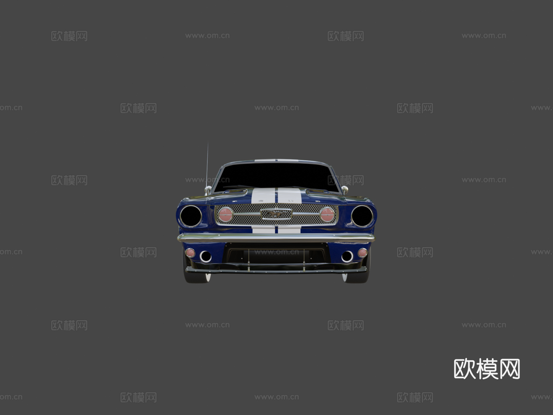 福特野马1965su模型