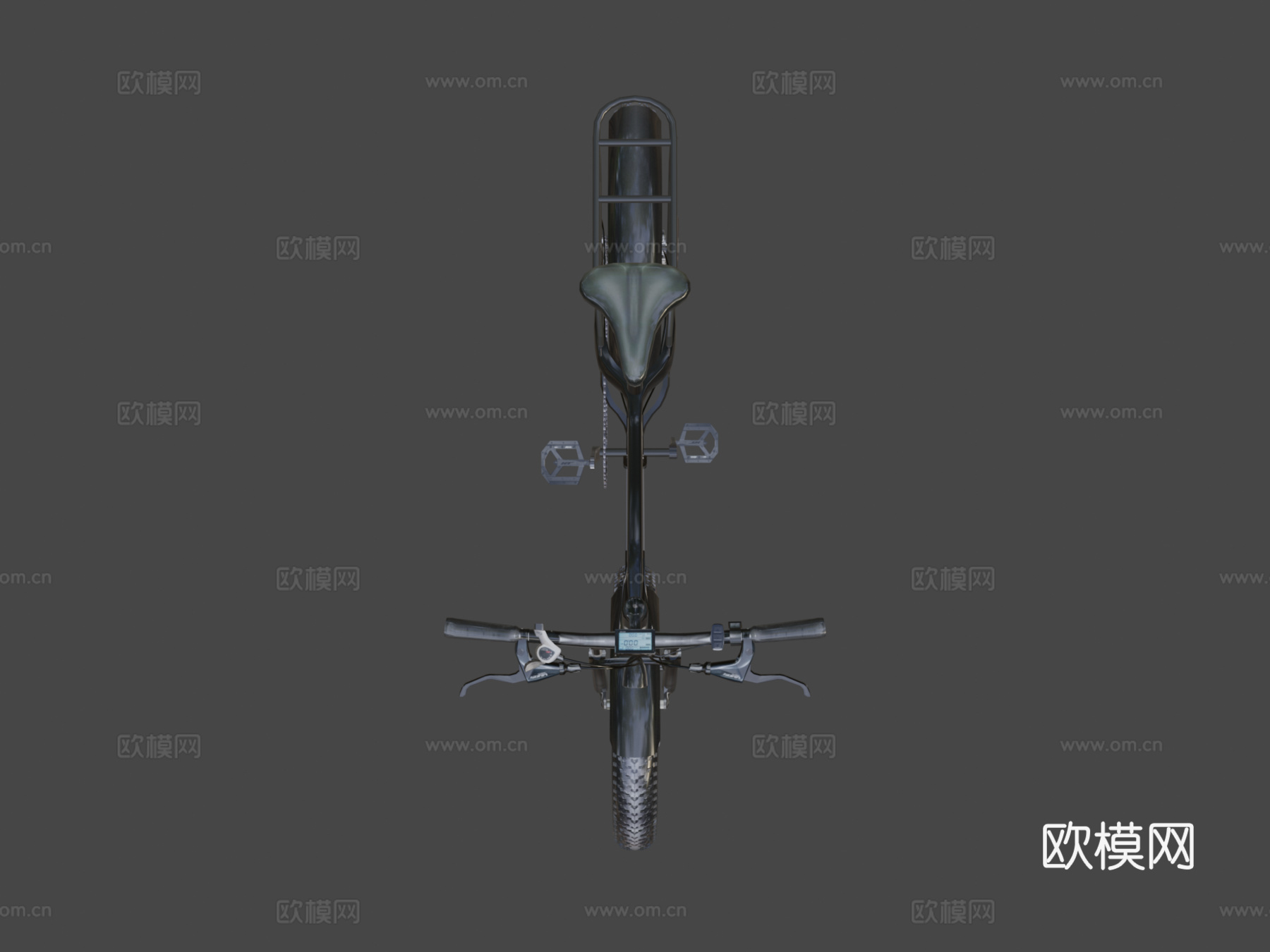 侦察突击队员电动自行车su模型