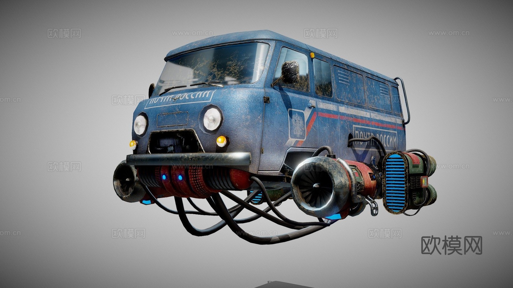 苏联飞行车布汉卡su模型