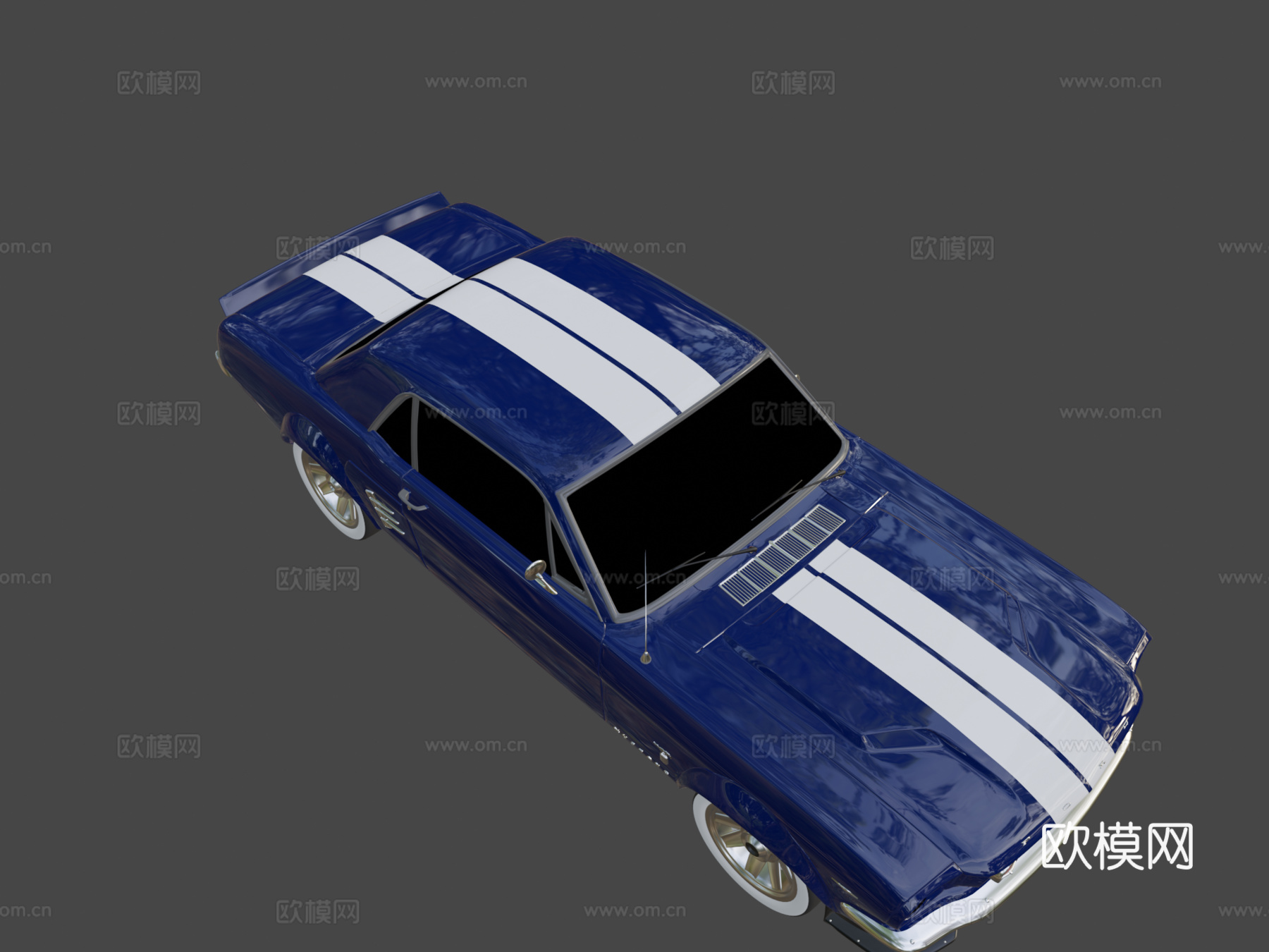 福特野马1965su模型