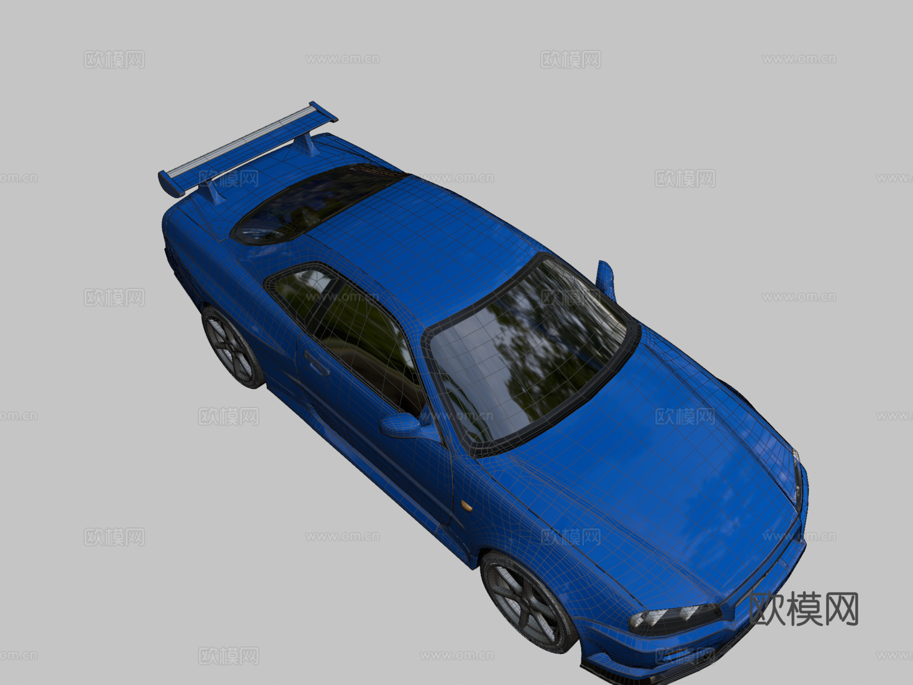 日产天际线R34 GTRsu模型