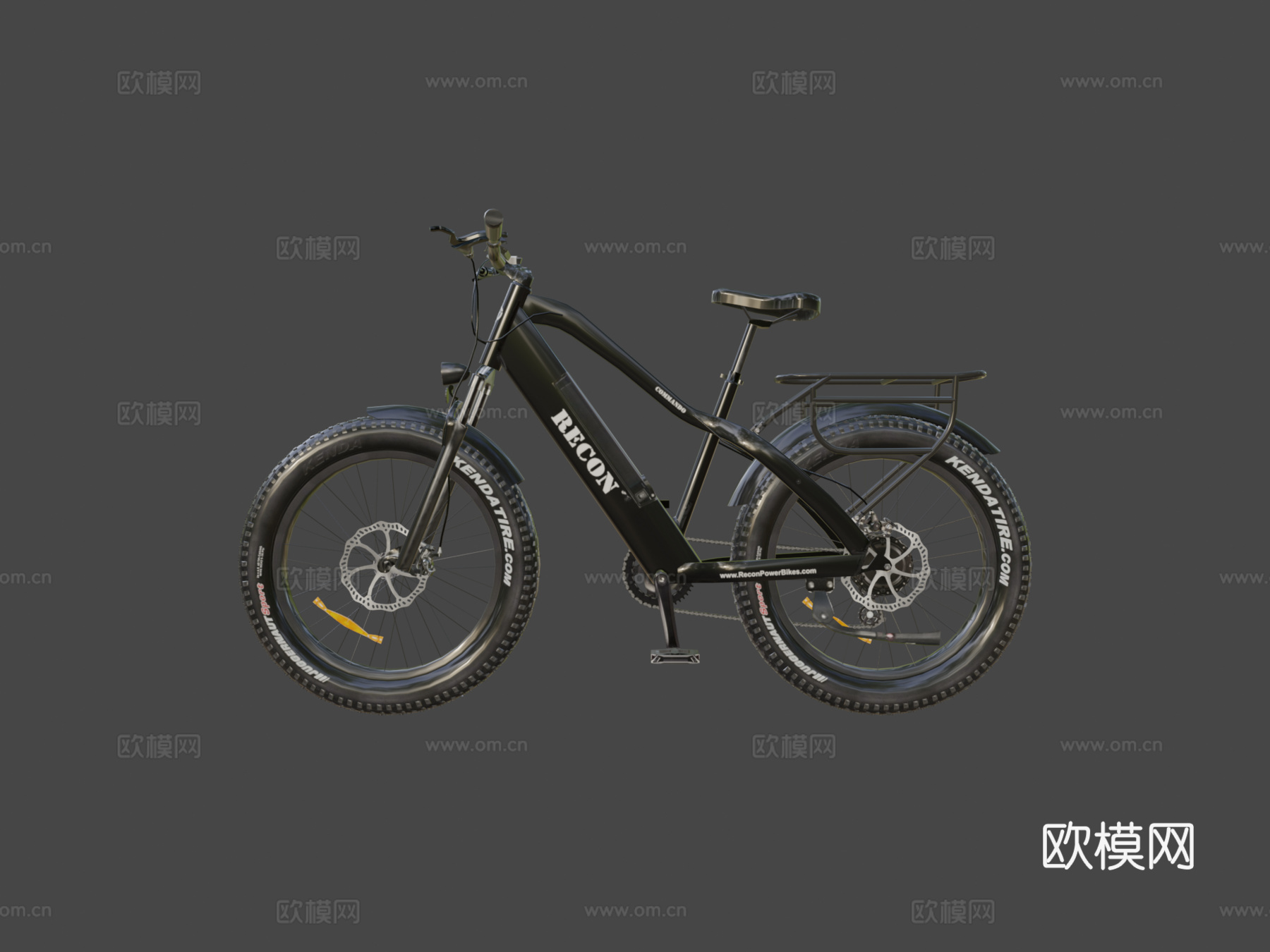 侦察突击队员电动自行车su模型