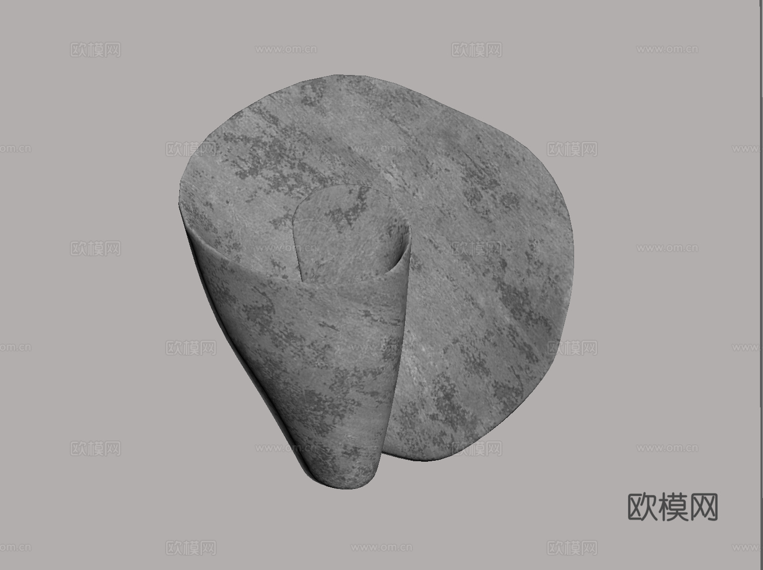 侘寂中古风壁灯su模型