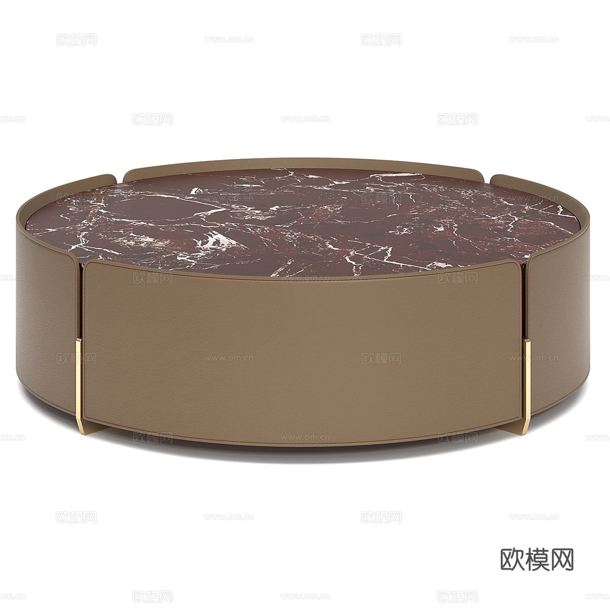 现代简约轻奢茶几 茶几 简约茶几 客厅茶几 圆形茶几3d模型