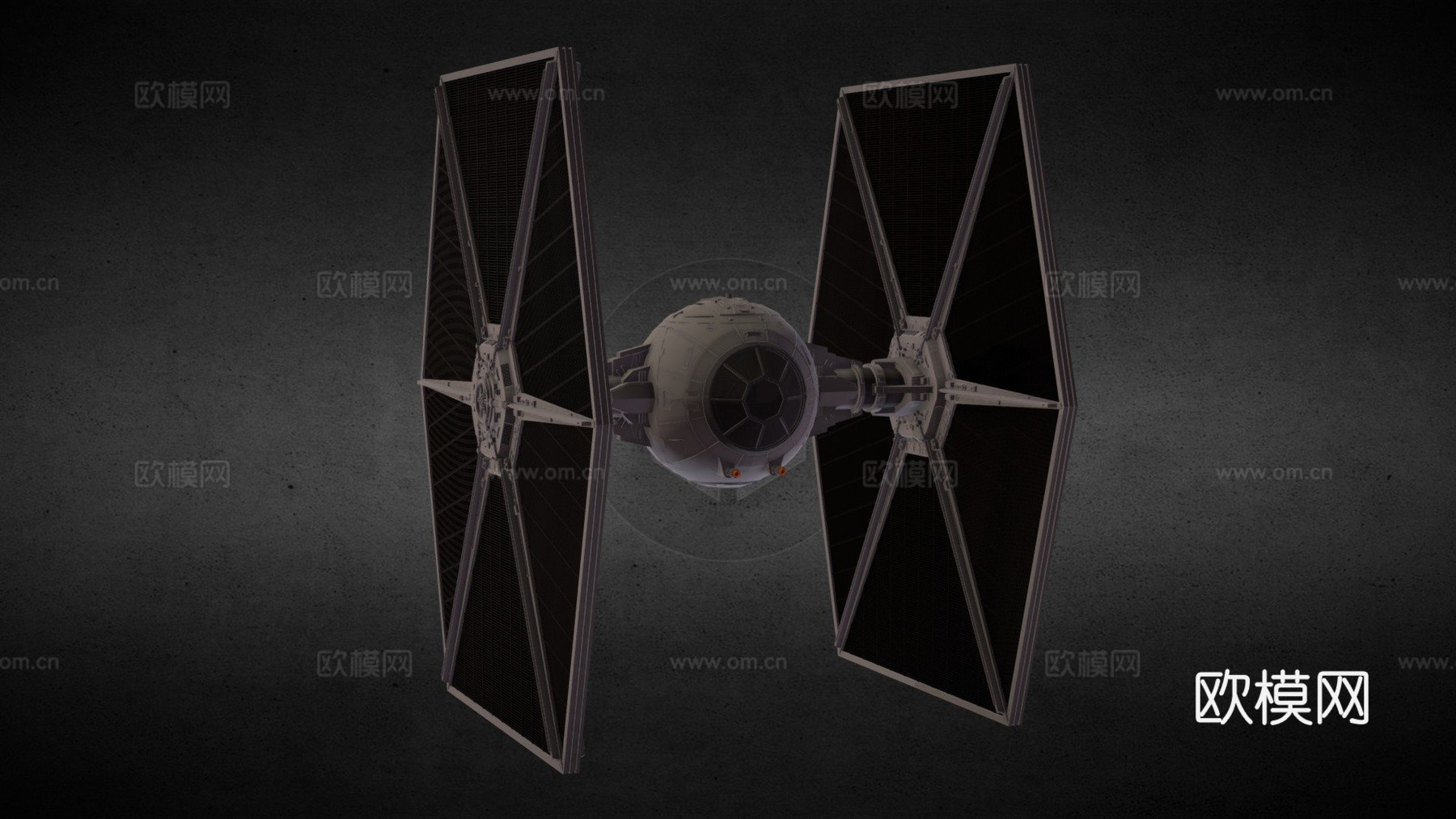 星球大战TIE战斗机su模型