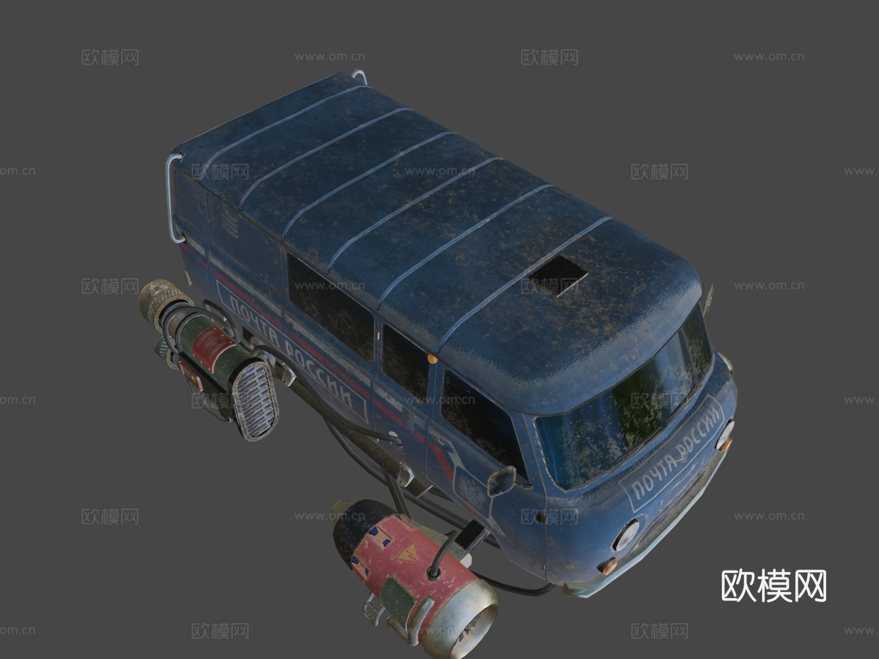 苏联飞行车布汉卡su模型