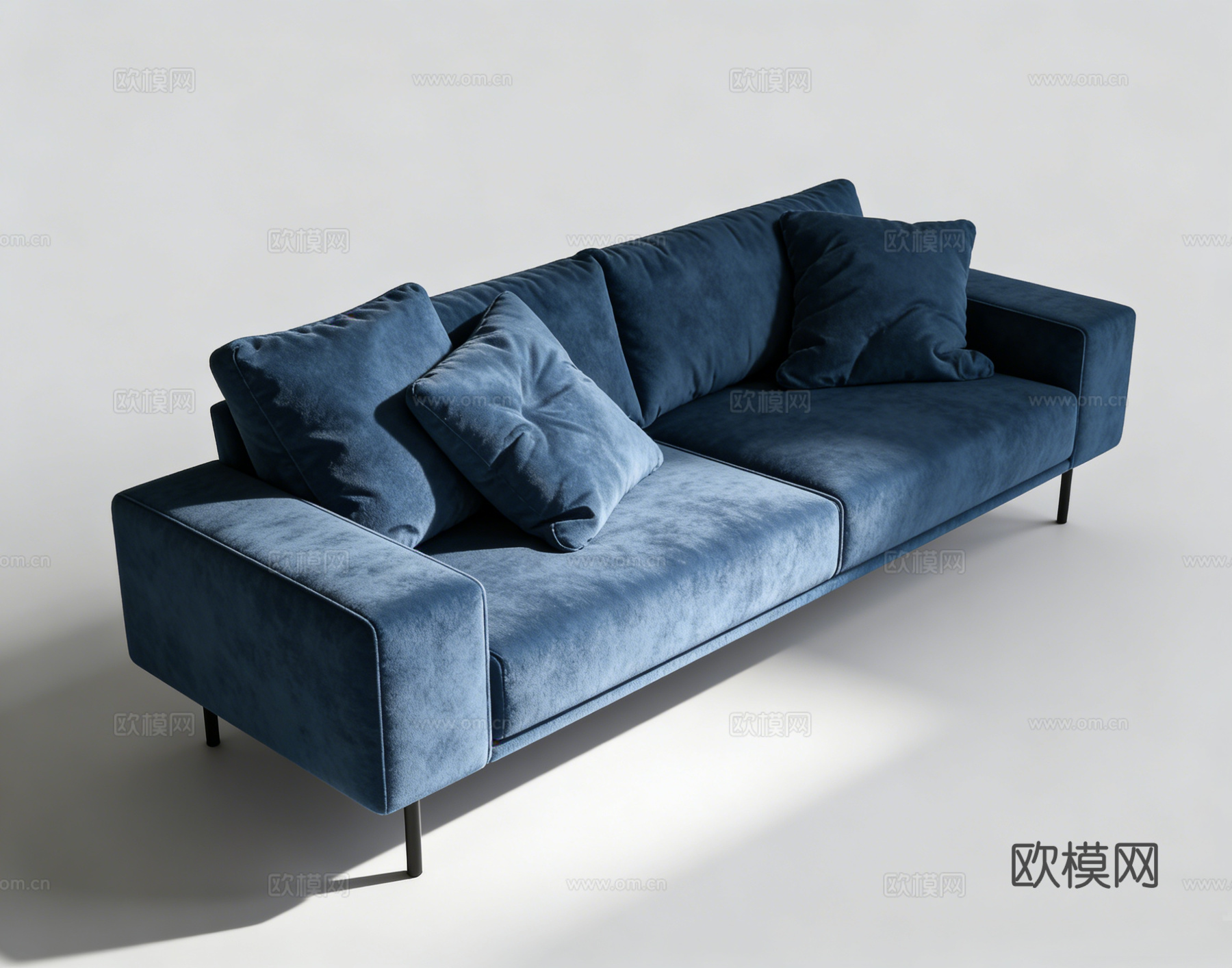 现代沙发su模型