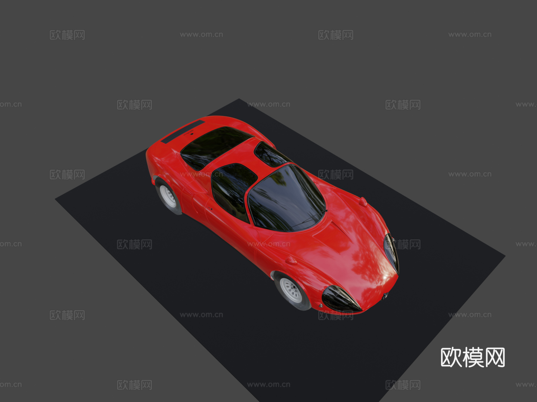 阿尔法罗密欧斯特拉代尔1967su模型