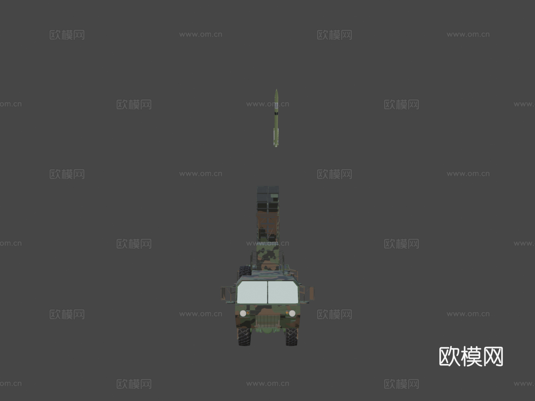 MIM104爱国者发射器su模型