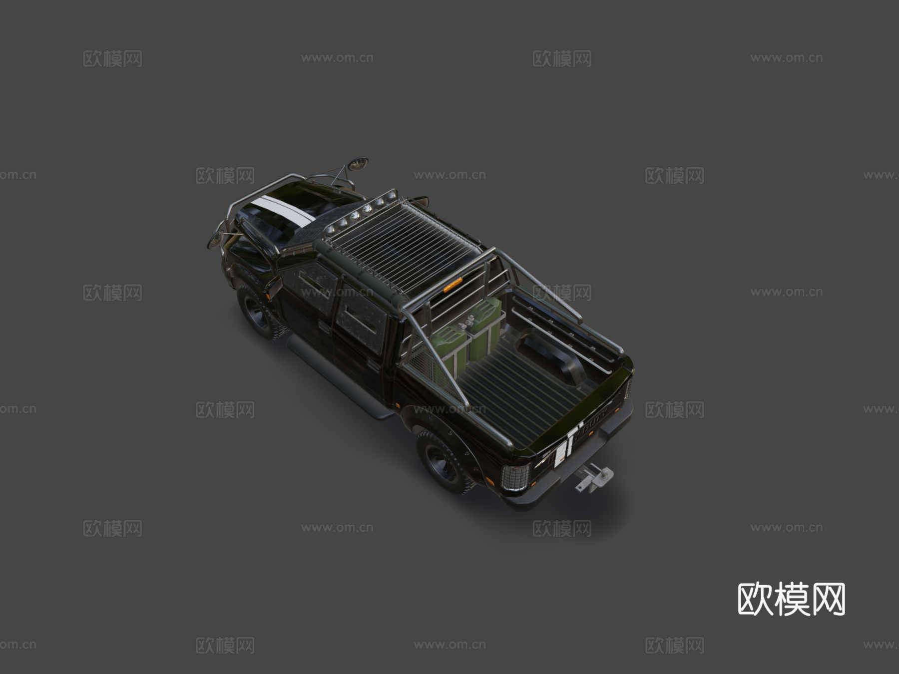 重型皮卡su模型