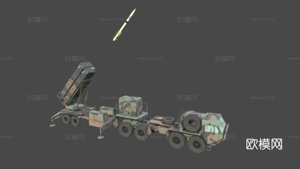 MIM104爱国者发射器su模型