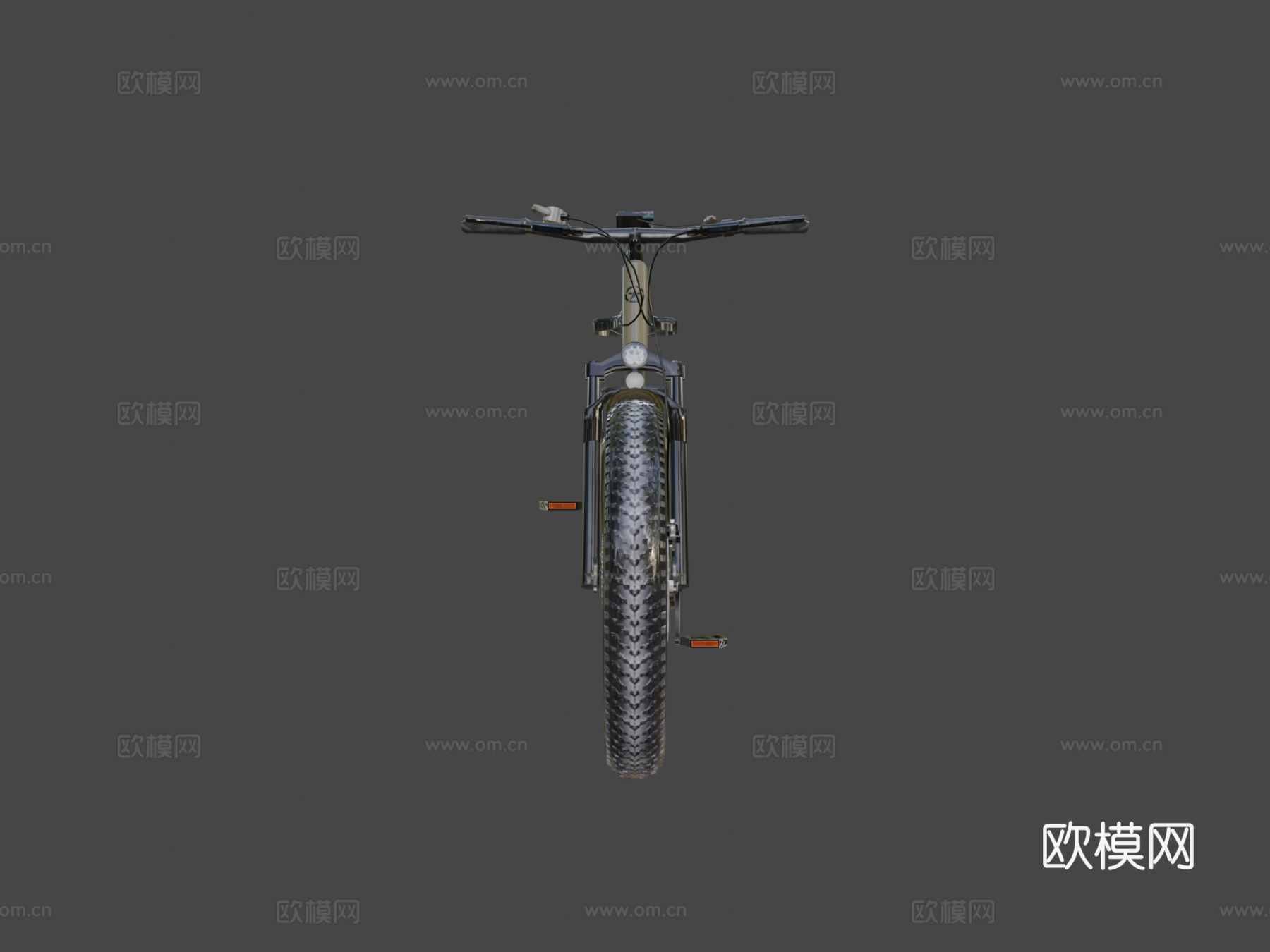 侦察斯特赖克全轮驱动电动自行车su模型