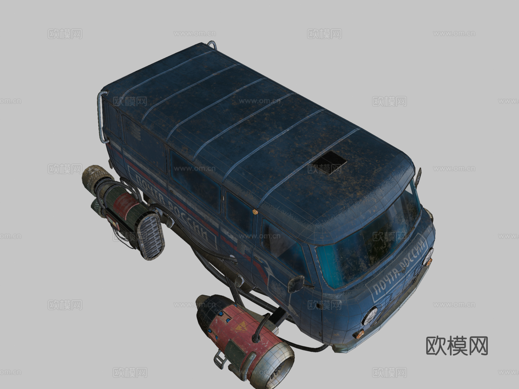 苏联飞行车布汉卡su模型