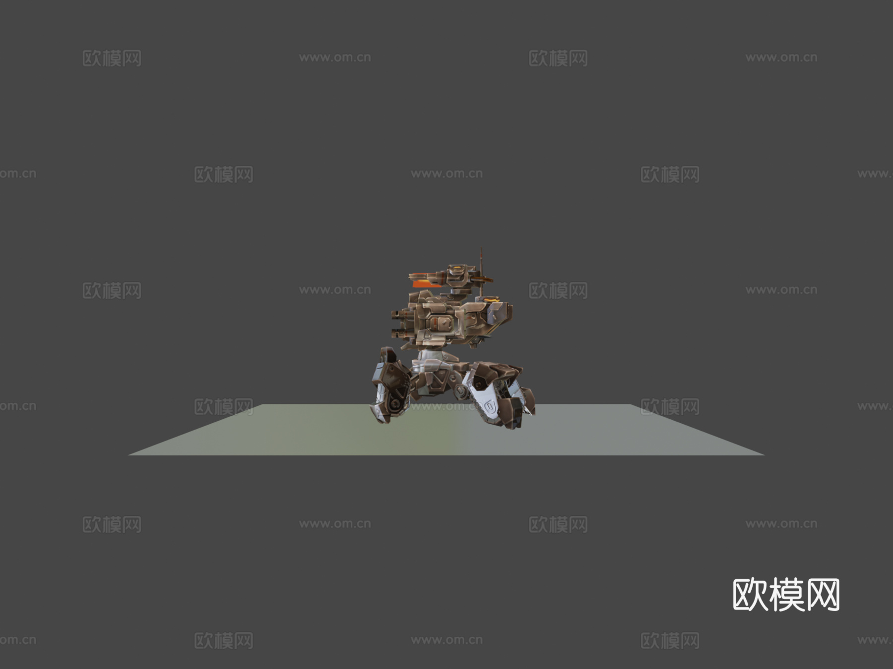 机械构造者重型蜘蛛su模型