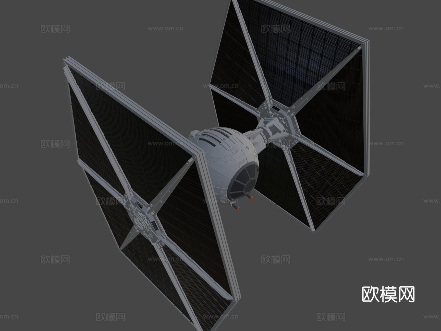 星球大战TIE战斗机su模型