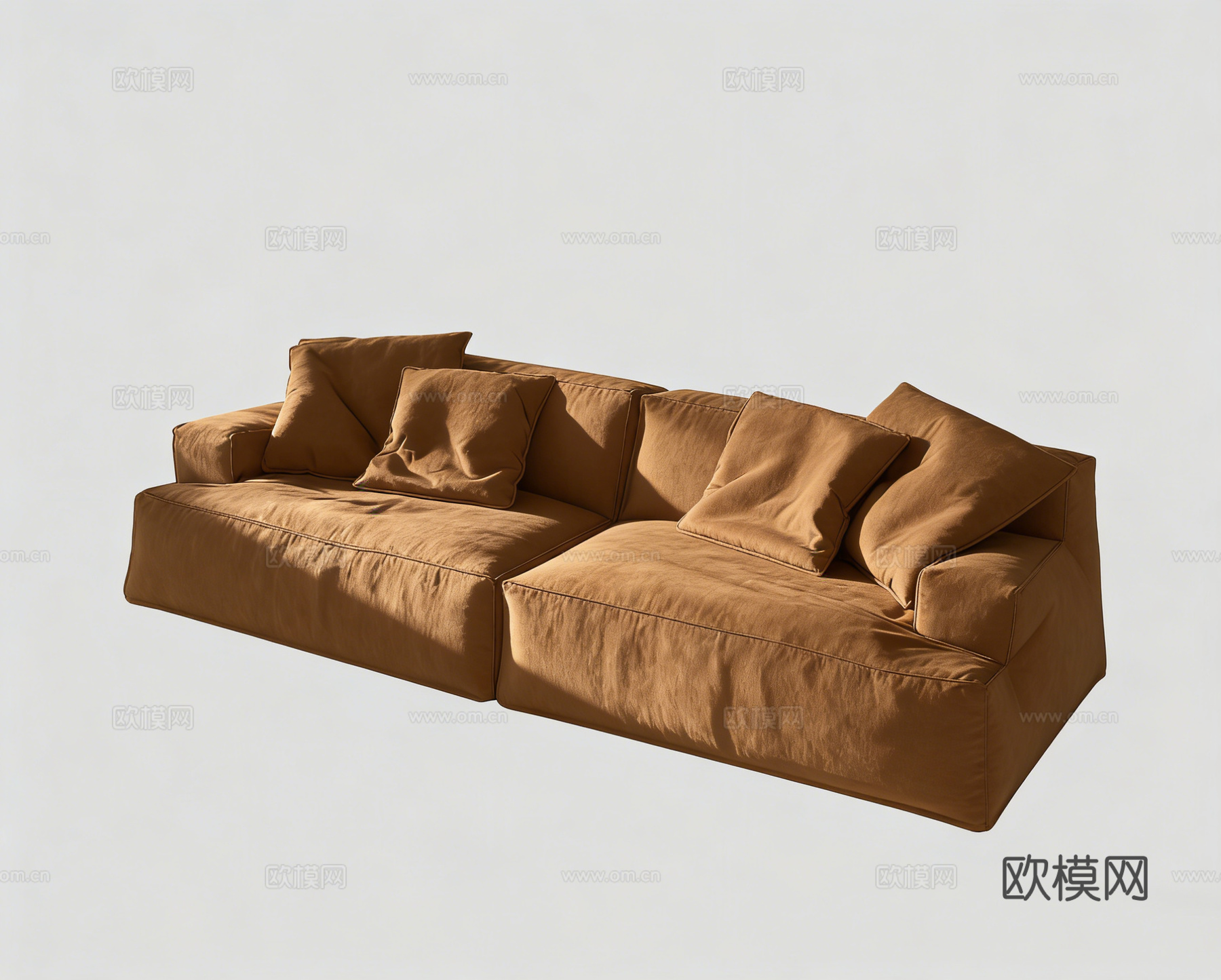现代沙发su模型