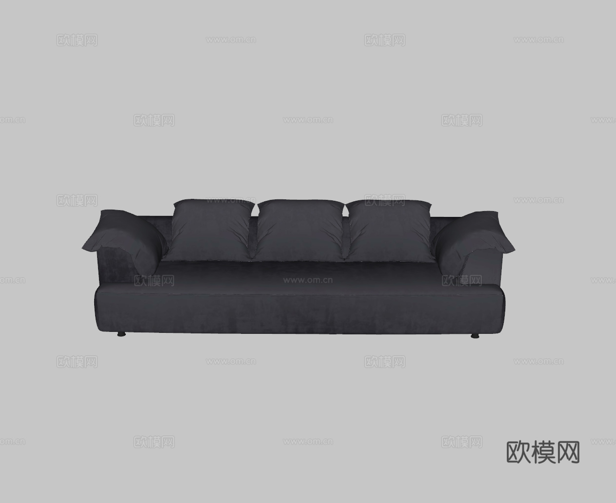 现代沙发su模型