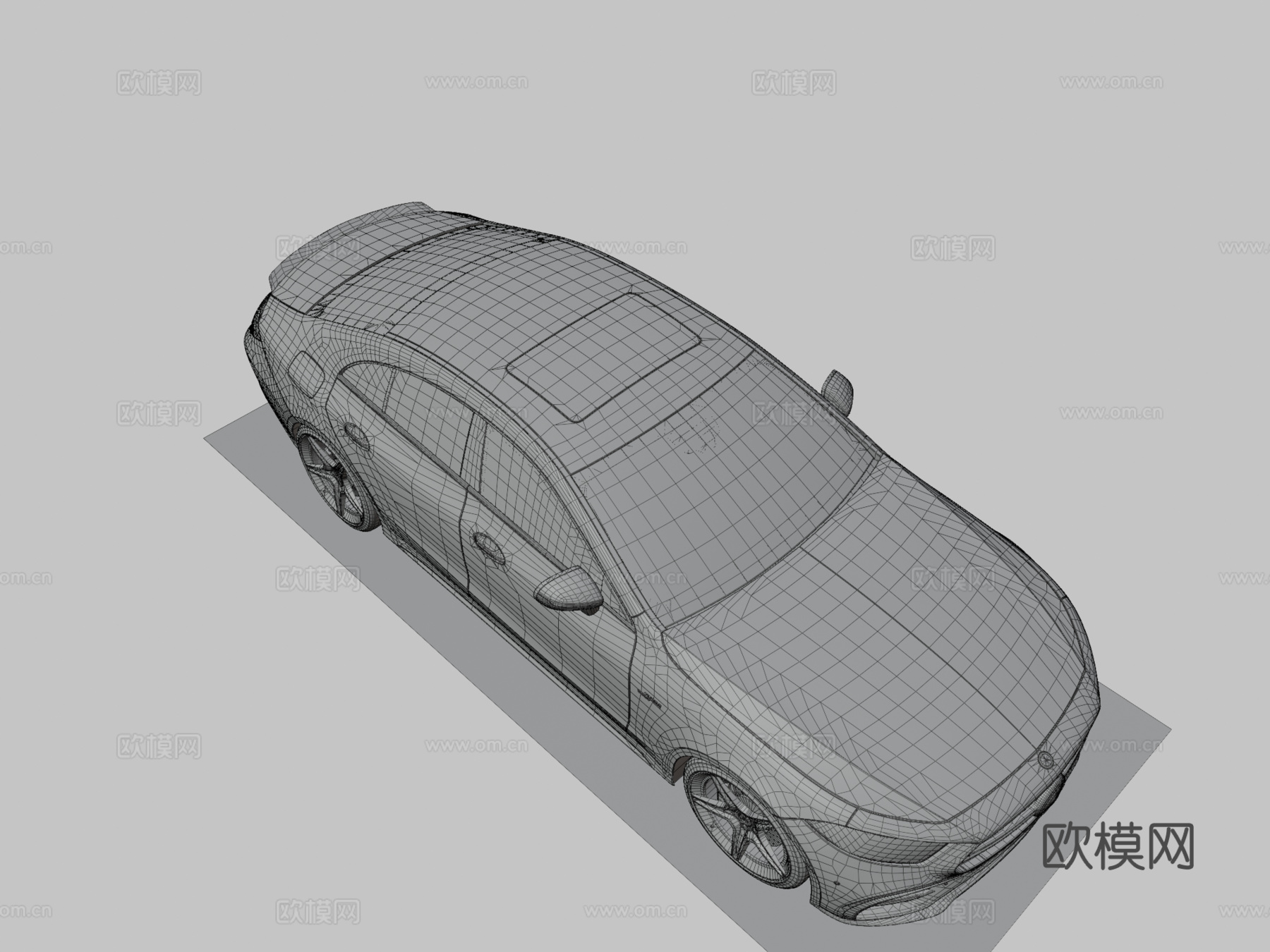 梅赛德斯AMG CLS石英创意su模型