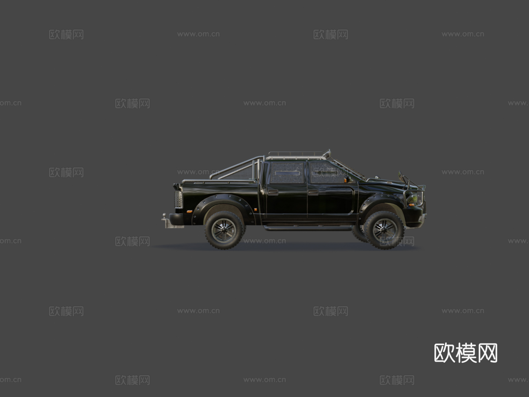 重型皮卡su模型