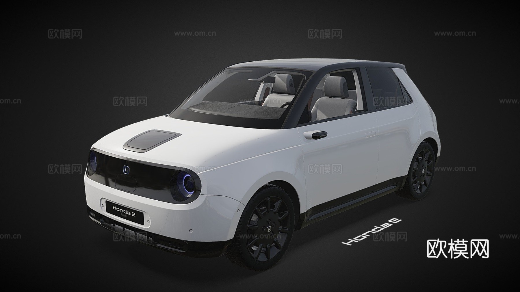 本田E精细内饰2021su模型