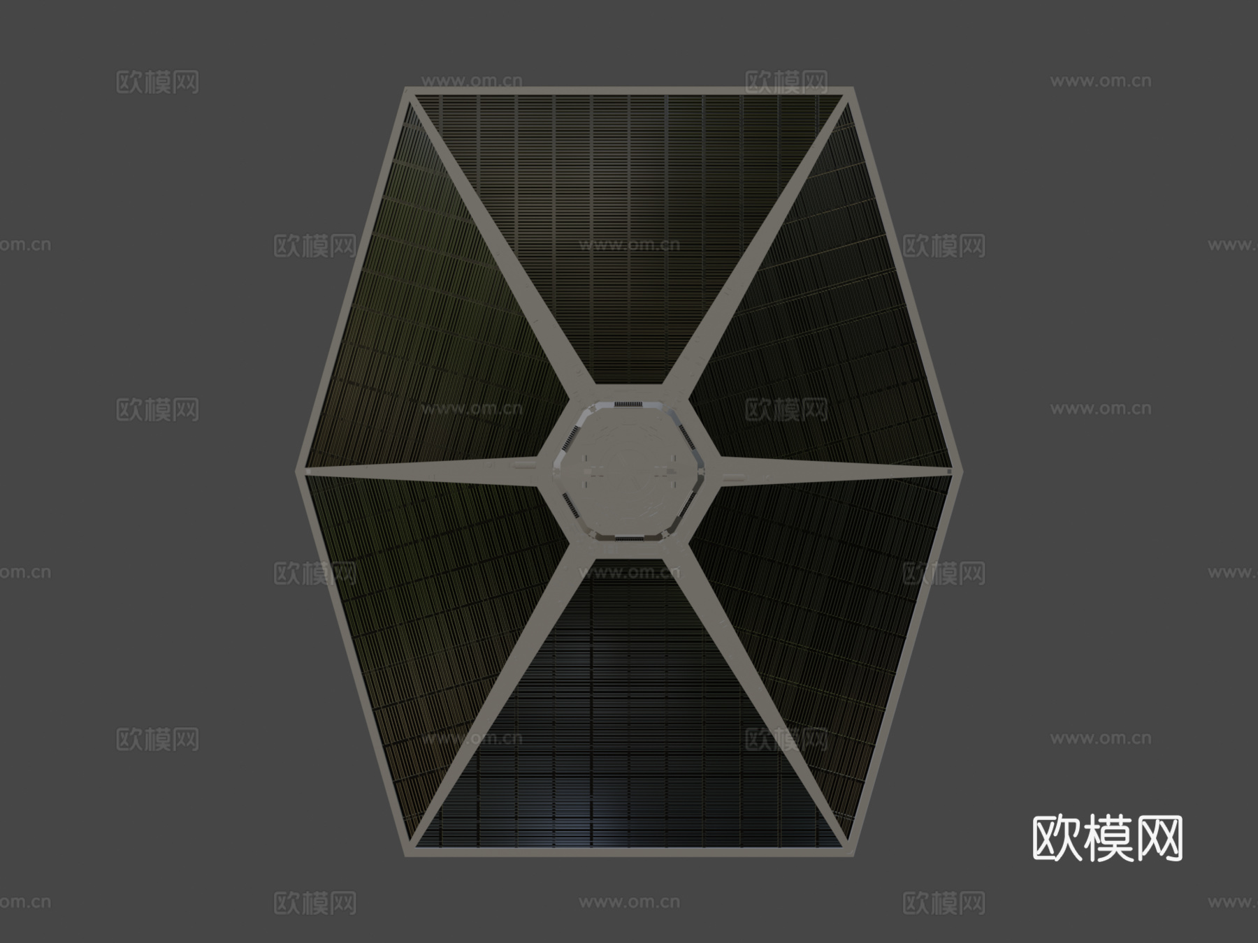 星球大战TIE战斗机su模型