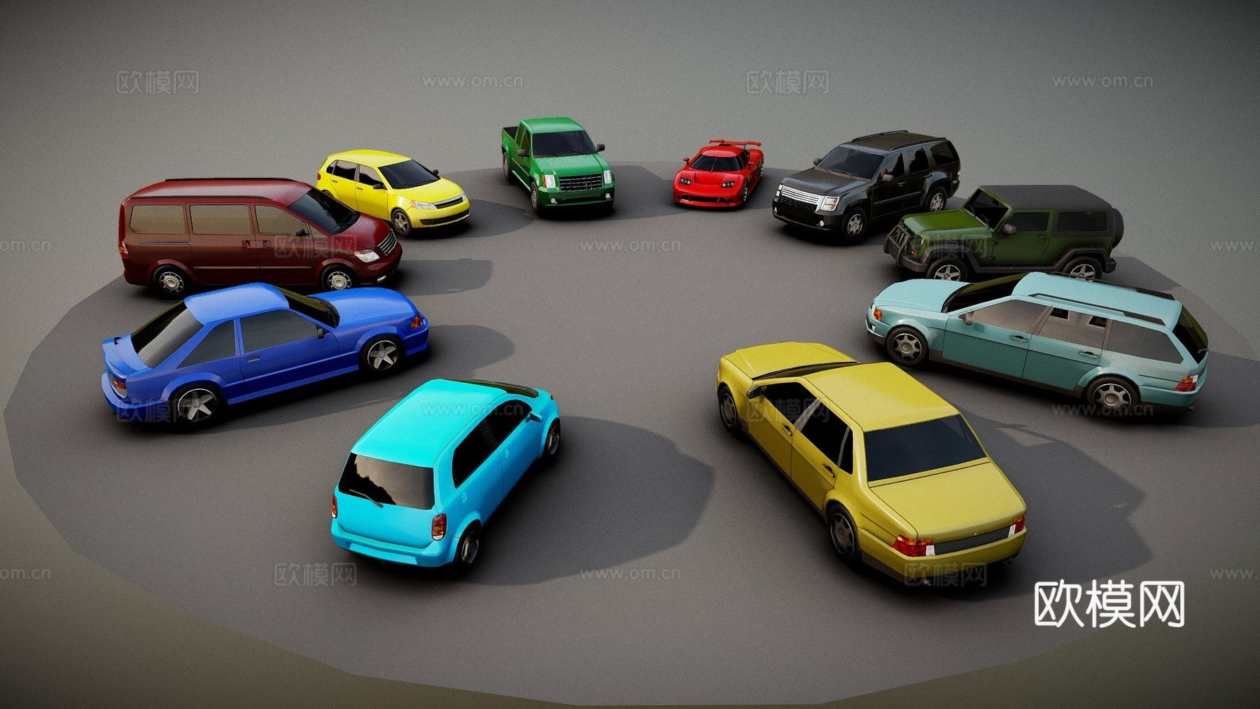 通用乘用车包su模型